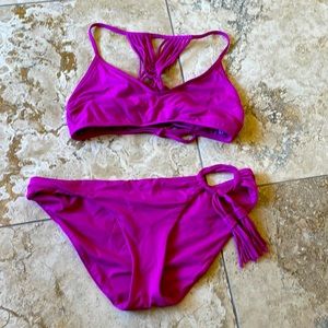 Fuchsia color bikini